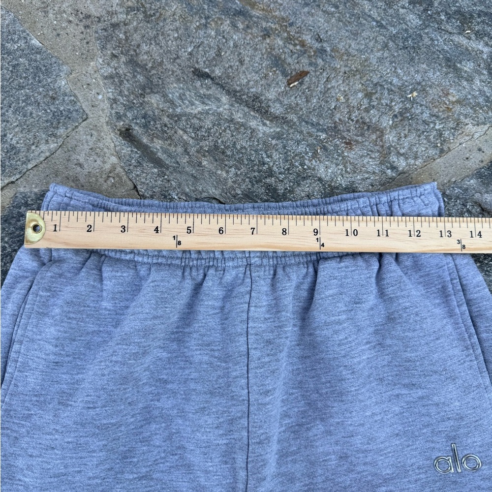 Alo Gray Grey Cuffed Folddown Drawstring Accolade… - image 7